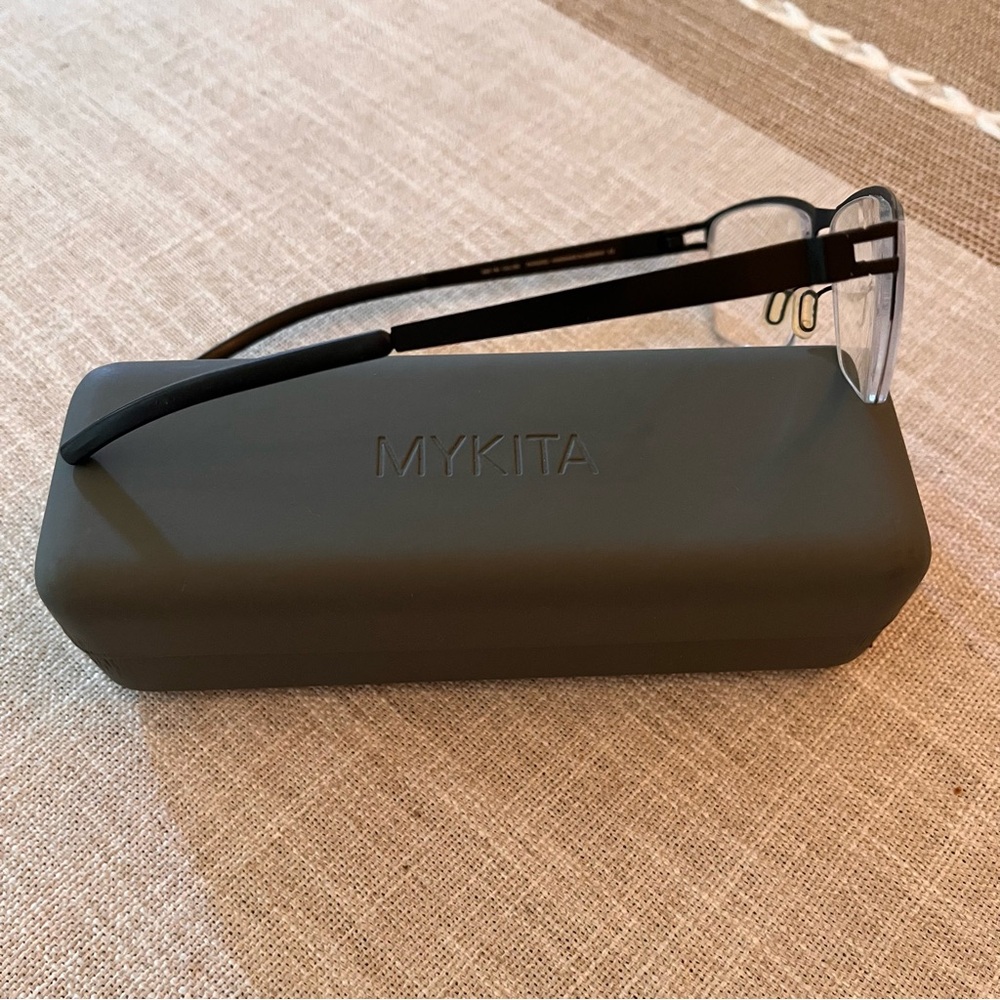 MYKITA Gray Designer Prescription Not Ted Glasses Size 140 - Picture 5 of 8